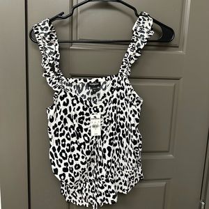 Express Cheetah Small Tank Top - Never worn